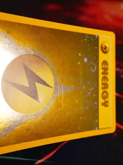 LP Pokemon LIGHTNING ENERGY Card 2002 ENERGIZE GAME League PROMO Reverse Holo#2 - Image 2
