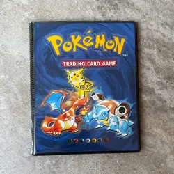 Pokemon 1999 Vintage 4 pocket Card Folder Album WOTC Binder GREAT CONDITION! - Image 1