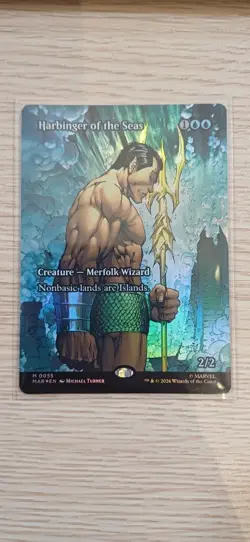 Harbinger of the Seas | Foil | Borderless | MTG | MSH | Near Mint | English EN - Image 1