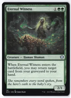 Eternal Witness 181 Starter Commander Decks - Image 1