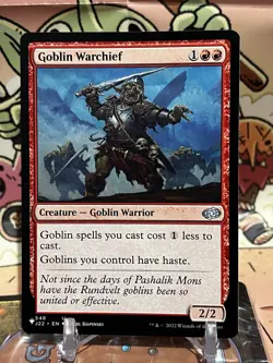 Goblin Warchief NF [The List Goblin Storm] MTG - Image 1