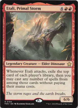 Etali, Primal Storm R Foundations 194 NM MTG - Image 1