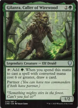 Gilanra Caller of Wirewood U Commander Legends 230 LP MTG - Image 1