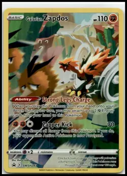 SWSH: Sword & Shield Promo Cards #SWSH283 Galarian Zapdos - Image 1