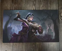 Liliana Vess MTG Playmat Trading Card Game Mat TCG CCG Mat Mouse Pad Free Bag - Image 1
