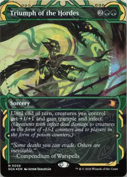 Triumph of the Hordes FOIL M Secrets of Strixhaven: Mystical Archive 59 MTG - Image 1
