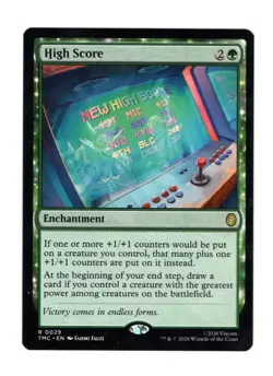 HIGH SCORE 29 COMMANDER: TEENAGE MUTANT NINJA TURTLES MAGIC: THE GATHERING NM/M - Image 1