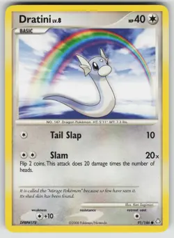 Dratini 91/146 Common Legends Awakened Pokemon Lightly Played - Image 1