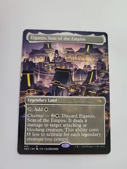 Eiganjo, Seat of the Empire (Borderless) Kamigawa: Neon Dynasty Regular - Image 1