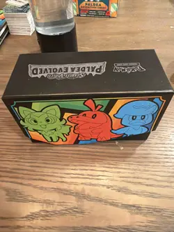 Pokemon Paldea Evolved Empty ETB Box With Accessories/No Outer Sleeve - Image 2