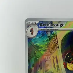 Full Art Armarouge 203/198 Illustration Rare Pokemon Holo Near Mint - Image 2