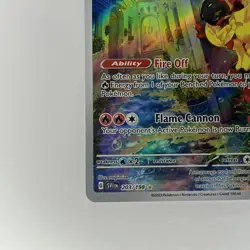 Full Art Armarouge 203/198 Illustration Rare Pokemon Holo Near Mint - Image 5
