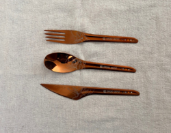 Star Wars Galaxy's Edge Droid Depot Reusable Cutlery Set - Fork Spoon Knife Bag - Image 1