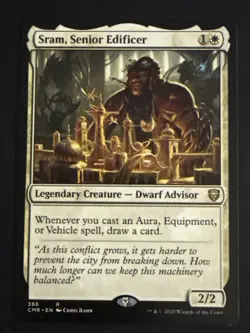 1x Sram, Senior Edificer (386) Commander Legends LP MTG Magic x1 MKE - Image 1