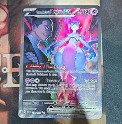 Team Rocket's Mewtwo ex 231/182 Destined Rivals Holo Full Art - Image 1