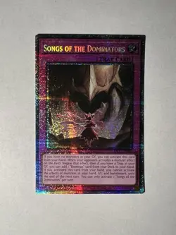 Songs of the Dominators - RA05-EN081 - Yugioh Starlight Rare - Image 1