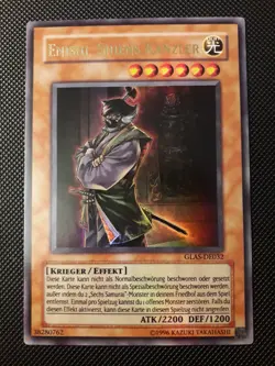 Yu-Gi-Oh! Enishi, Shiens Kanzler, GLAS-DE032, UR, 2. Aufl., Deutsch, NM/Back EX - Image 1