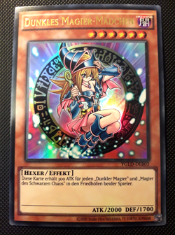 Yu-Gi-Oh! Dunkles Magier-Madchen, YGLD-DEB03, Ultra Rare, 2. Auflage, Near Mint - Image 1