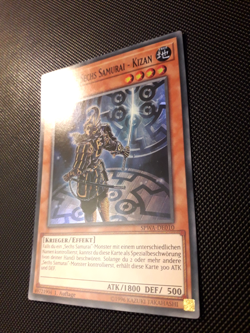Yu-Gi-Oh! Legendare Sechs Samurai-Kizan, SPWA-DE010, SR, 1. Auflage, NM-EX - Image 2