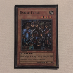 Konami Yu-Gi-Oh! TCG Exiled Force LOD-023 Legacy of Darkness Super Rare Foil - Image 1