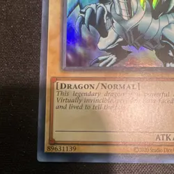 Yu-Gi-Oh! Blue-Eyes White Dragon LOB-EN001 Holo Eng 3000/2500 - Image 5