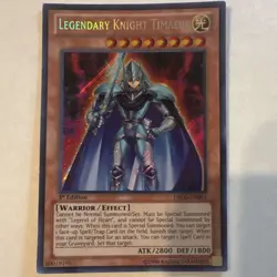 Yu-Gi-Oh Legendary Knight Timaeus DRLG-EN001 1st Edition Holo - Image 1