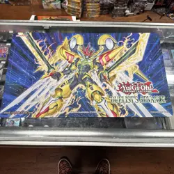 Yugioh Duelist’s Advance Sneak Peak PlayMat Number F0: Utopia Future Zexal - Image 1