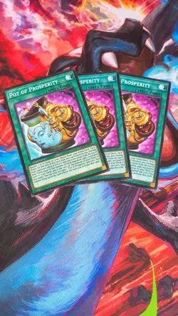 3x Pot of Prosperity 1st Edition Common L26D-ENX22 Yu-Gi-Oh! - Image 1