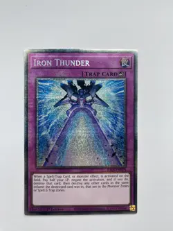 RA05-EN079 Iron Thunder Starlight Rare 1st Ed YuGiOh - Image 1