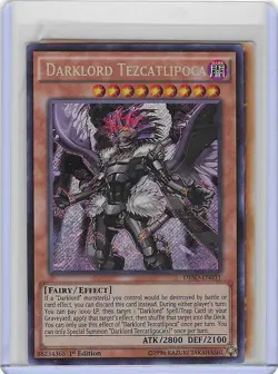 Darklord Tezcatlipoca DESO-EN031 - Secret Rare - Near Mint - Yugioh - Image 1