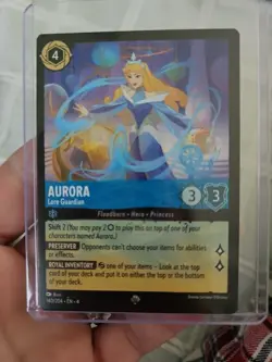 Disney Lorcana Ursula’s Return Aurora Lore Guardian 140/204 PACK FRESH - Image 1