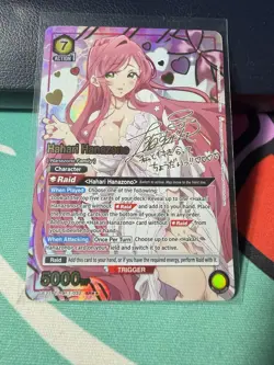 UNION ARENA 100 Girlfriends Hakari Hanazono UE21BT/RLY-1-032 SR++ Case Hit - Image 1
