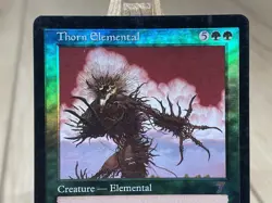 2001 Magic: The Gathering 7th Edition Thorn Elemental Foil #273 - Image 3
