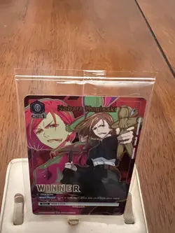 Union Arena TCG Winner Card Nobara Kugisaki Foil English UEPR/JJK-1-043 - Image 2