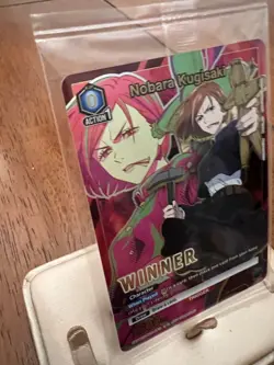Union Arena TCG Winner Card Nobara Kugisaki Foil English UEPR/JJK-1-043 - Image 4