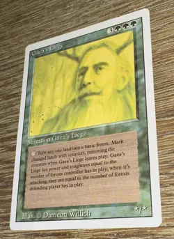 MTG * Gaea's Liege NM Revised 3rd Edition Regular SellbyCyn - Image 2