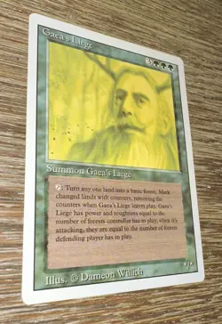 MTG * Gaea's Liege NM Revised 3rd Edition Regular SellbyCyn - Image 3