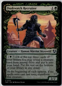 Duskwatch Recruiter - Krallenhorde Howler #0323 - Equinox Showcase (INR) - Image 1