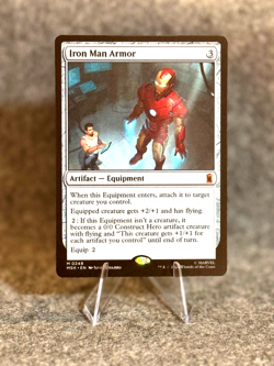 Magic: The Gathering- Iron Man Armor- M 248 - Marvel Super Heroes Regula NM!!!! - Image 2