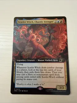 Scarlet Witch, Chaotic Avenger (Extended Art) R Commander: Marvel Super Heroes - Image 1