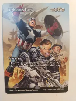 Righteous Fury Mtg Mythic Non Foil - Image 1