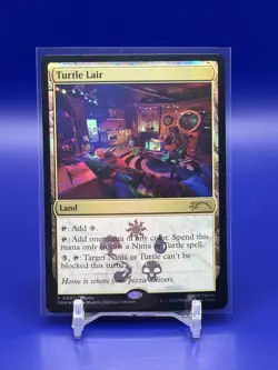 Turtle Lair Promo P0001 Foil - Magic The Gathering MTG TMNT - Image 1
