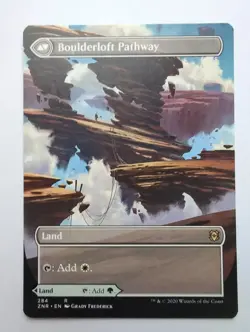 MTG Branchloft Pathway (ZNR) Zendikar Rising (Borderless) Regular Rare 284 - Image 2