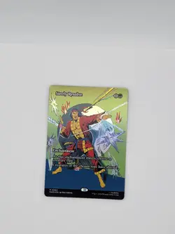 MTG Steely Resolve (Borderless) FOIL 0083 - Marvel Universe Eternal-Legal (MAR) - Image 1