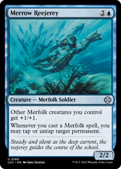 Merrow Reejerey - 165 - LCC - Near Mint - MTG - Image 1