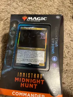 MTG Undead Unleashed Innistrad Midnight Hunt Commander Deck Magic The Gathering - Image 1