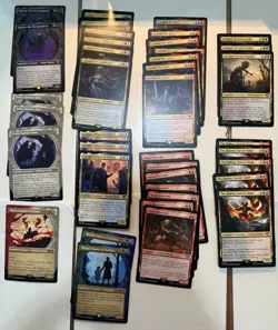 MTG Lot of 200 Lord of the Rings LTR (39 Rare, 89 Uncommon, 74 Common) Value - Image 2
