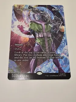 Dig Through Time (Borderless) Marvel Universe Eternal-Legal Regular - Image 1