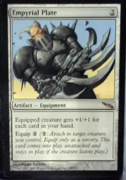 Empyrial Plate - Mirrodin: #168, Magic: The Gathering Lp C355 - Image 1