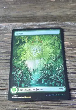 Forest (0276) - Full Art Duskmourn: House of Horror Foil - Image 1